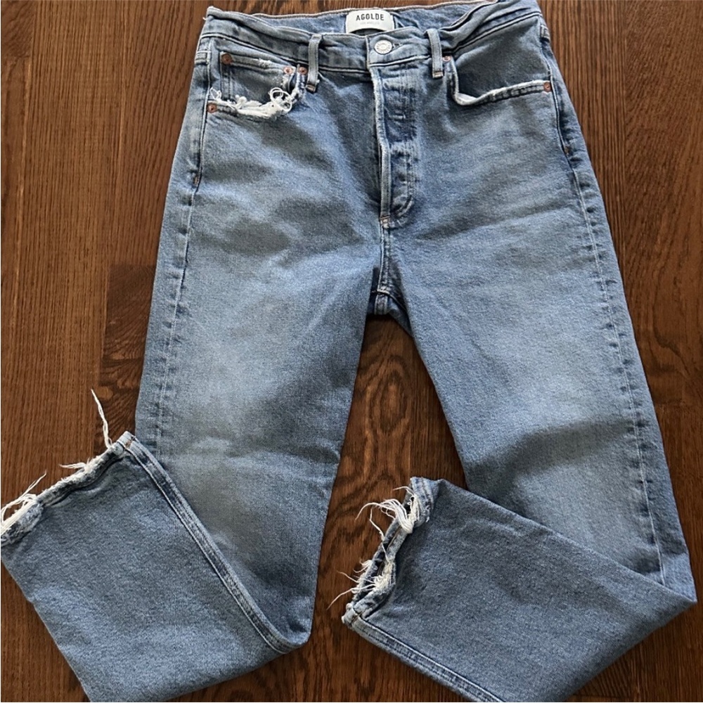Agolde Riley Crop, Size 26